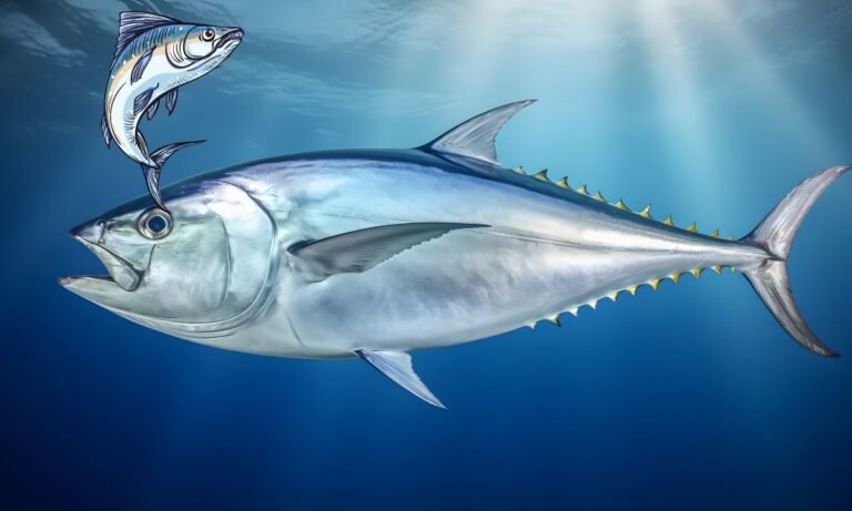 Climatic impact on tuna migration